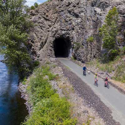 Ferry County Rail Trail, near Curlew Washington