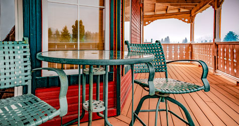 Balcony view - Photo by James Fitchlee