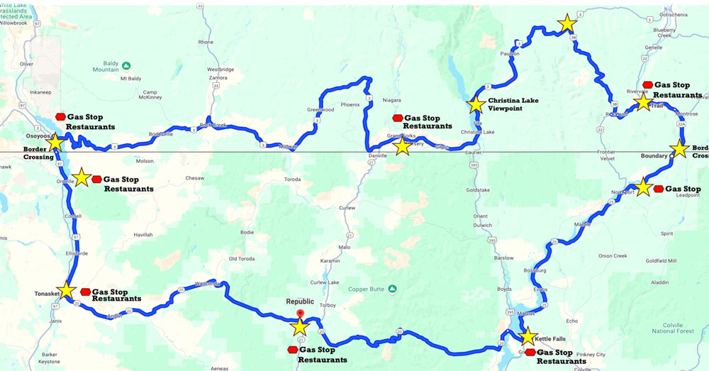 Preview of the USA Canada hwy map<br />
