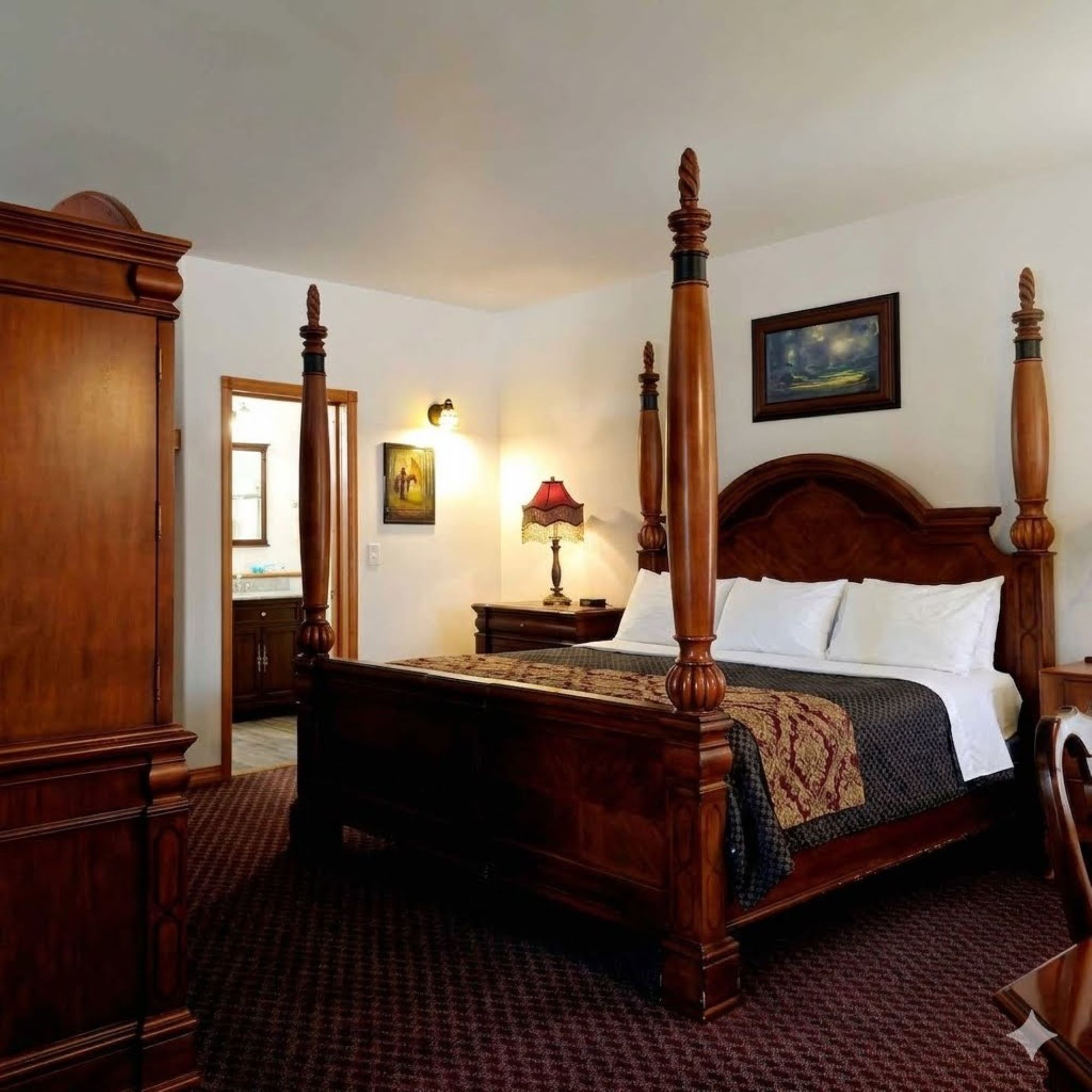 Balcony Suite with Four Poster Bed