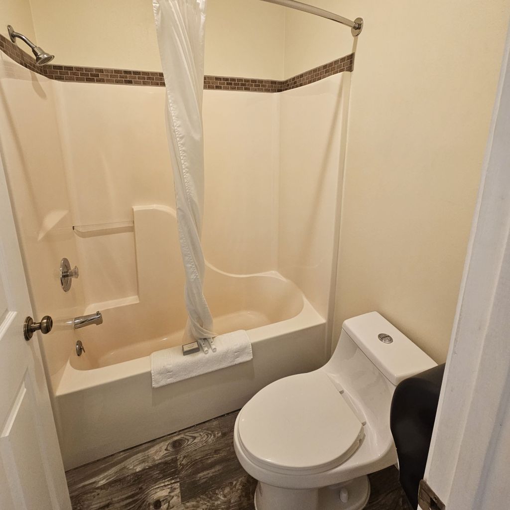 Bathroom in Double Queen room